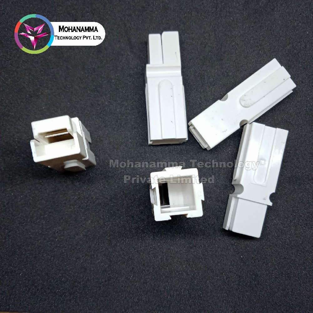 SB 75A single pole white battery connector