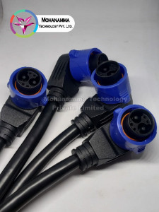 2+4 new model male connector withwire