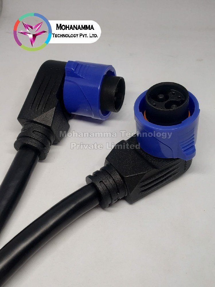 2+4 new model male connector withwire