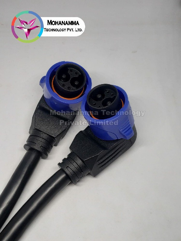 2+4 new model male connector withwire