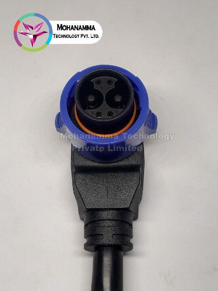 2+4 new model male connector withwire