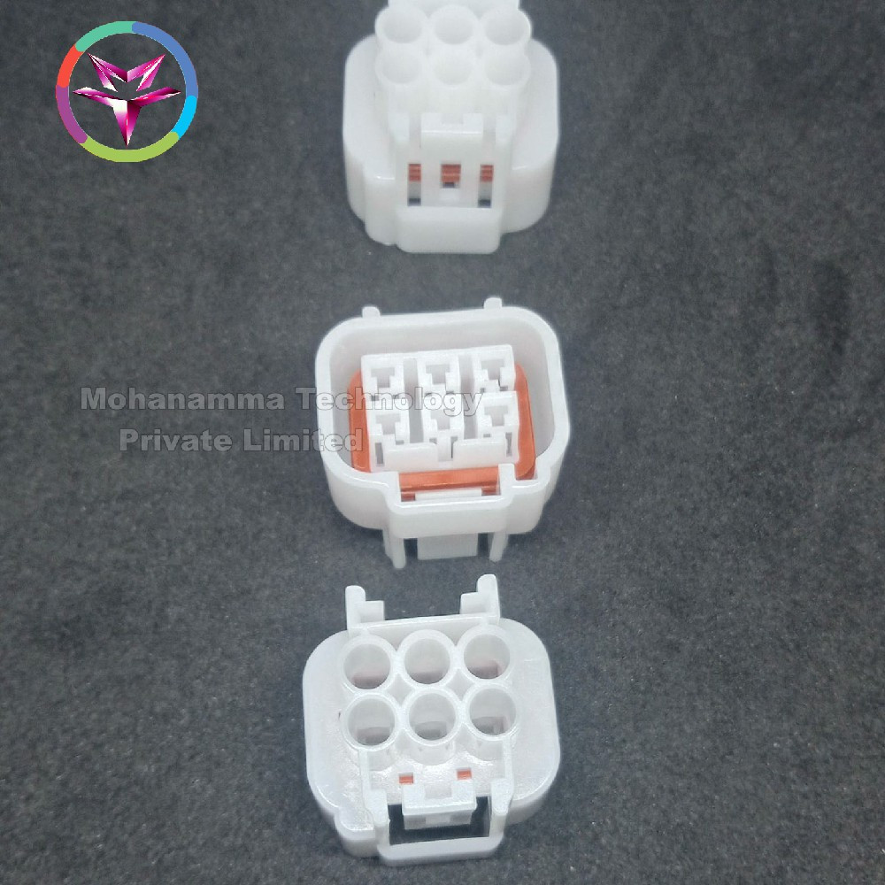 90 seris 6 pole waterproof female connector