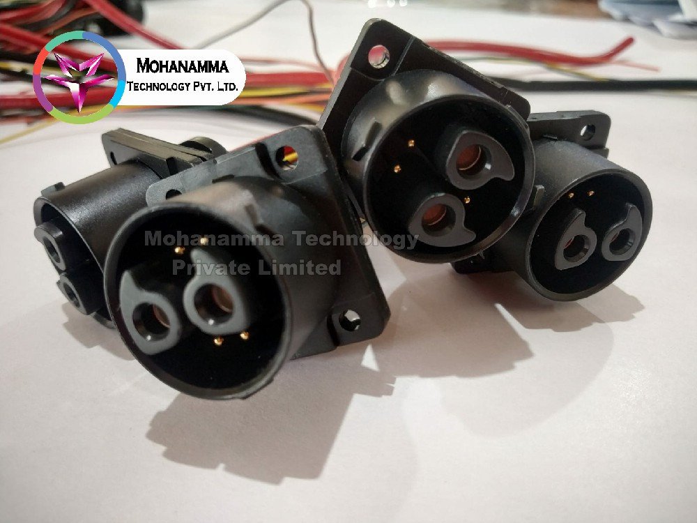 2+4 (New) female connector with wire