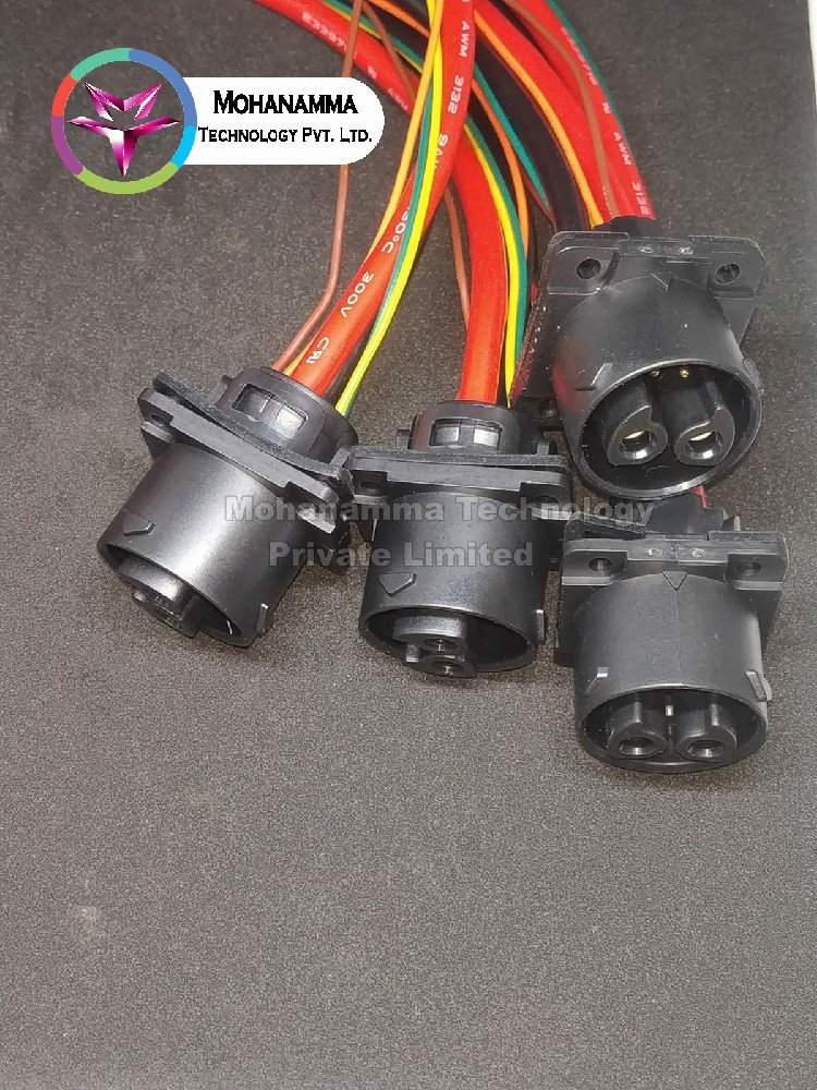 2+4 (New) female connector with wire